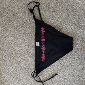 Hollister embroidered bikini bottom